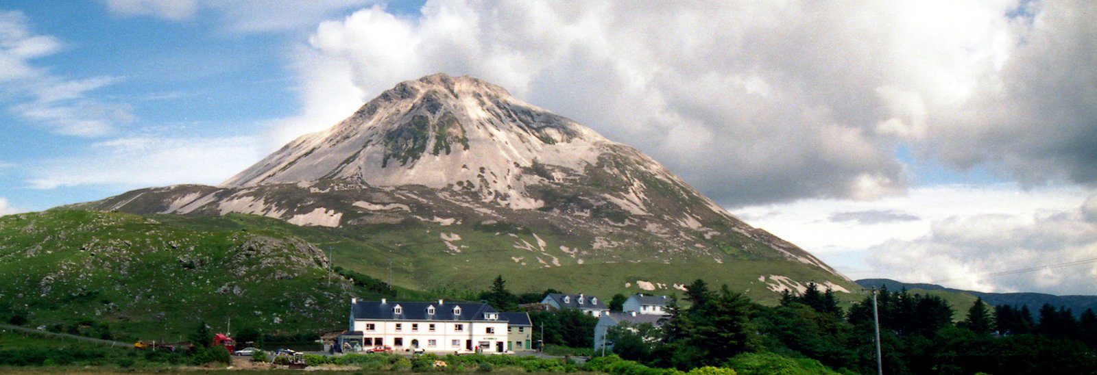 Mt. Errigal in Dunlewey, County Donegal, Ireland.