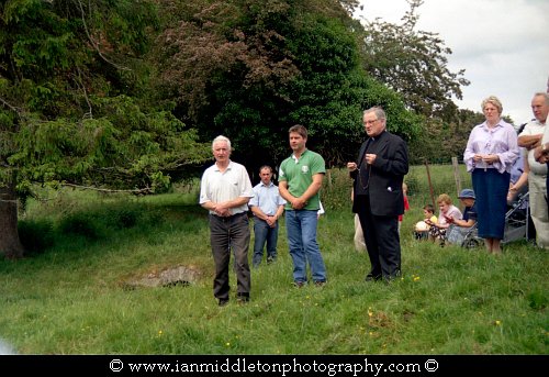 The Well of Sergais as it was known in ancient times, is now known as Trinity Well and is located in the village of Carbury, County Kildare. The Annual Rosary is held here every year first Sunday in June