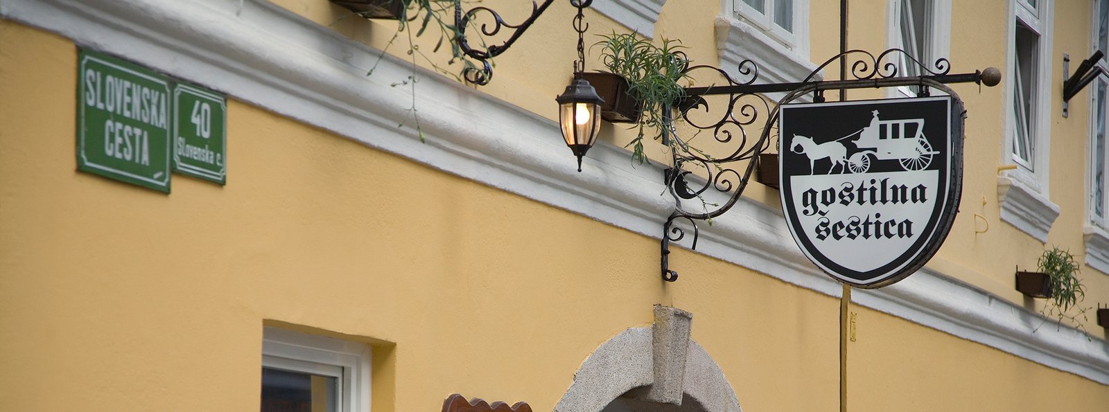 Gostilna Sestica, the oldest Inn in Ljubljana, Slovenia.