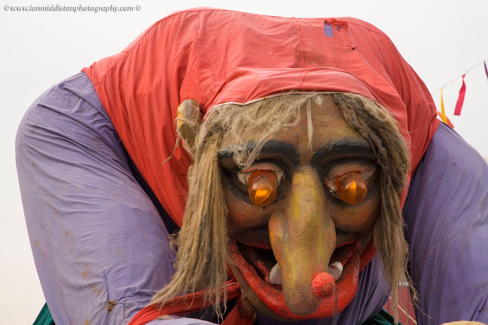 The annual Pust carnival in Cerknica, Slovenia 2009 ( A traditional celebration where people dress up to scare off the winter )