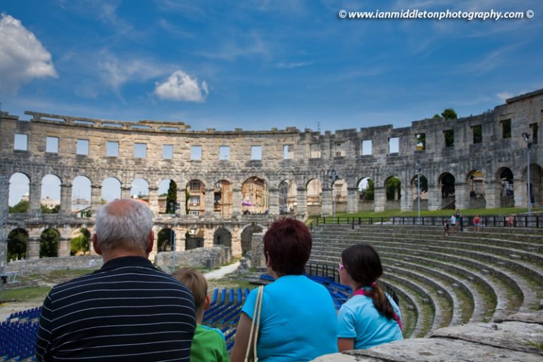 Pula Arena, Roman amphitheatre in pula, Croatia