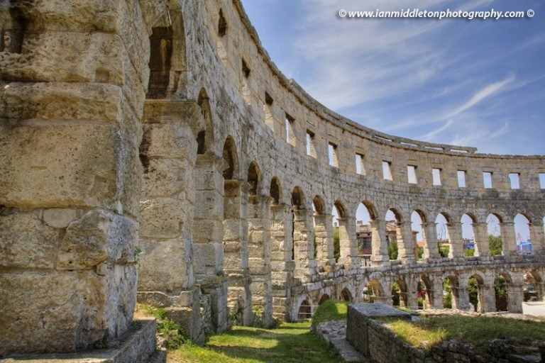 Colosseum in pula, Croatia