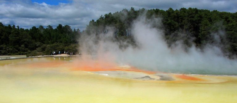 Thermal wonderland at Rotorua in New Zealand.