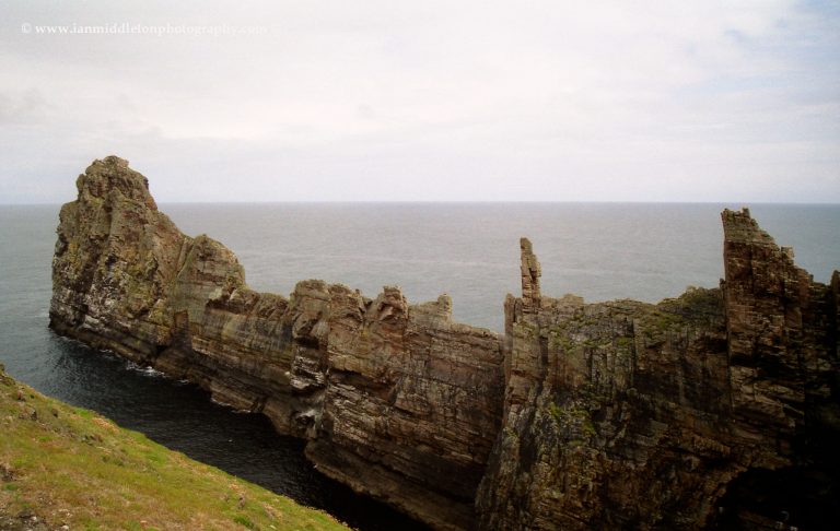 Balor's soldiers on the east side of Tory Island, County Donegal, Ireland.