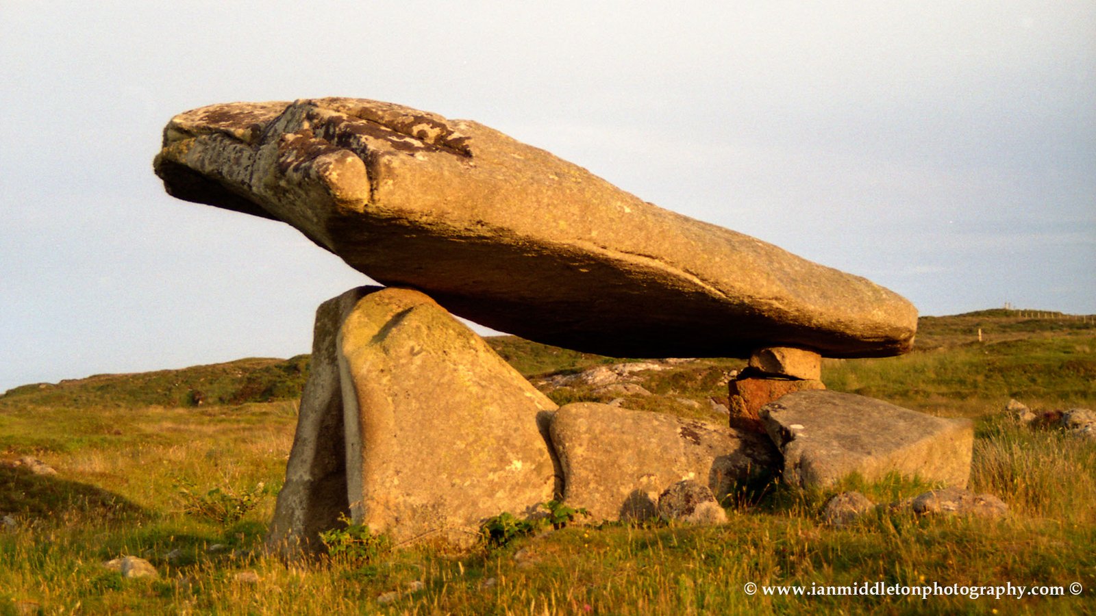 Kilclooney Dolmen in Southern Donegal.