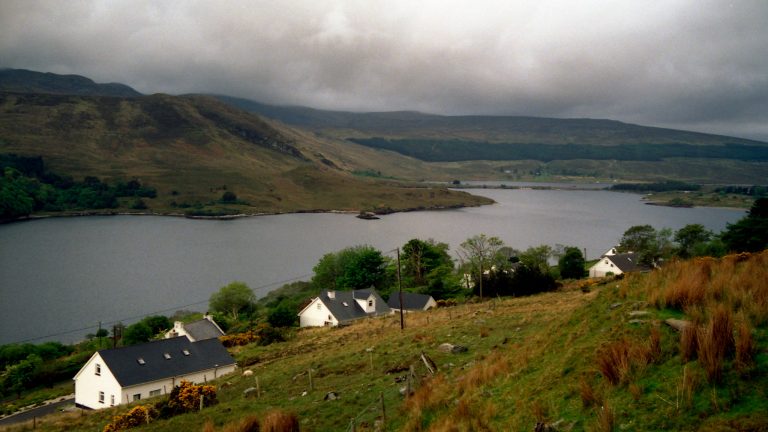 Views from the Poisoned Glen in Northern County Donegal, Ireland.