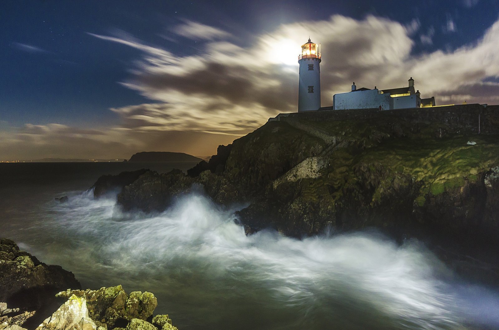 Fanad Lighthouse in Northern Donegal, Ireland.