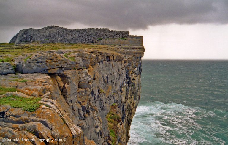 Dun Aonghasa on Inishmore, Galway, Ireland.