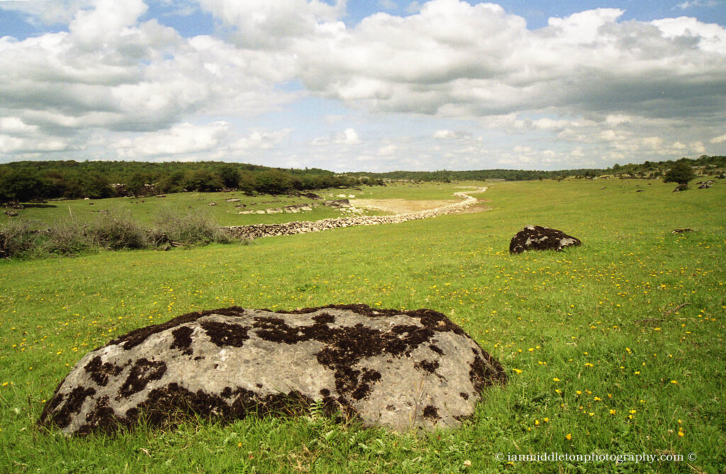 Turlough in the Burren, County Clare, Ireland.