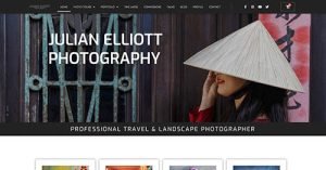 Julian Elliott - wordpress website designed by Ian Middleton