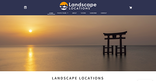 Landscape Locations website