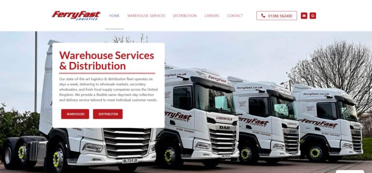 FerryFast Logistics Website