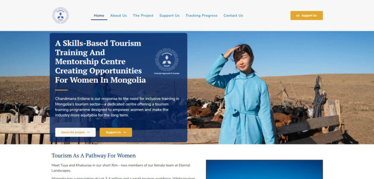 Chandmana Erdene Mongolia Website