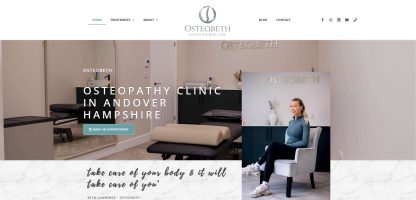 Osteobeth website
